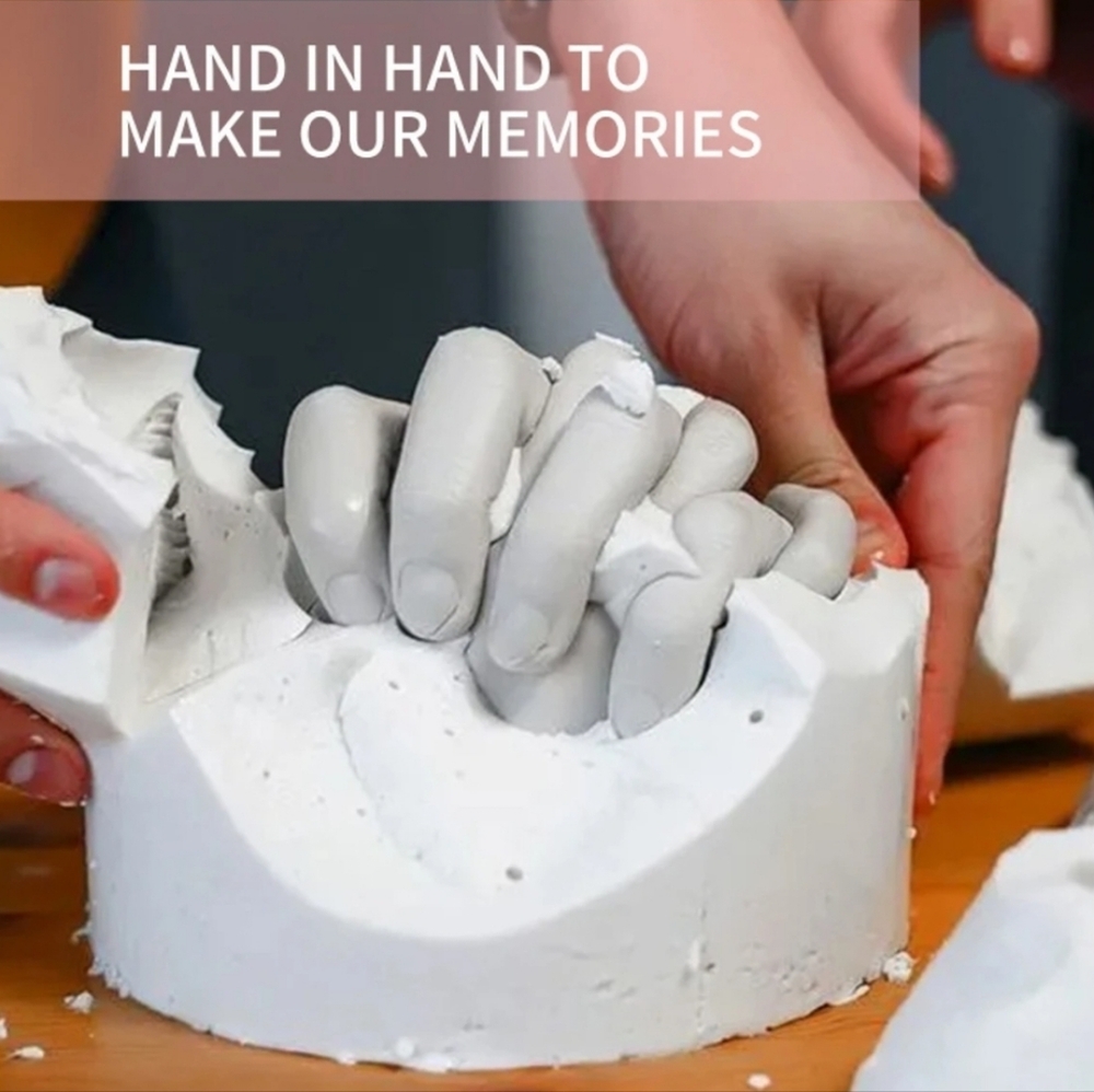 DIY Hand Casting Kit Perfect Memory Keeping fun project.